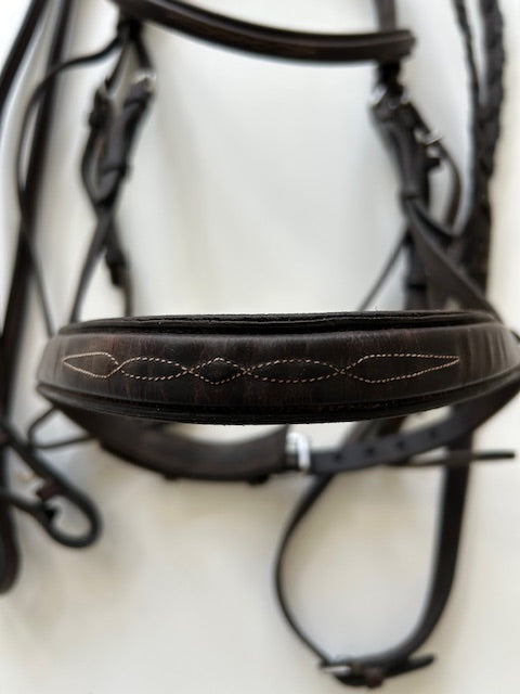 Fancy Stitch Hunter Bridle - Horse