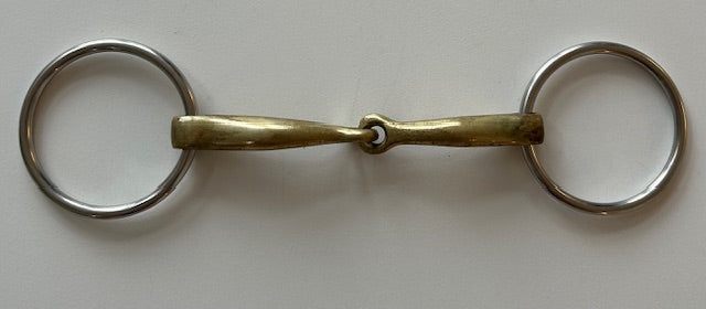Hollow Mouth Loose Ring Snaffle Bit – 5.5"