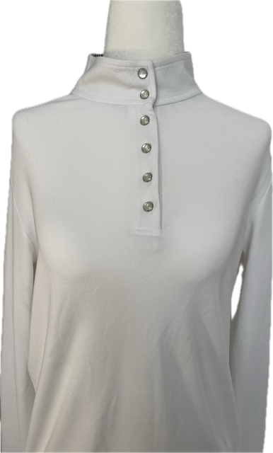 Èce Equestrian Long Sleeve Show Shirt - Women L