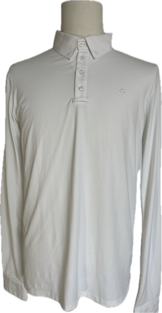 Cavalleria Toscana MEN'S COMPETITION POLO SHIRT - XL - New!