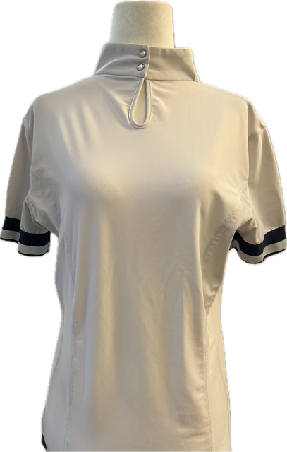 Equiline Shirt with Keyhole Collar - Womens Large