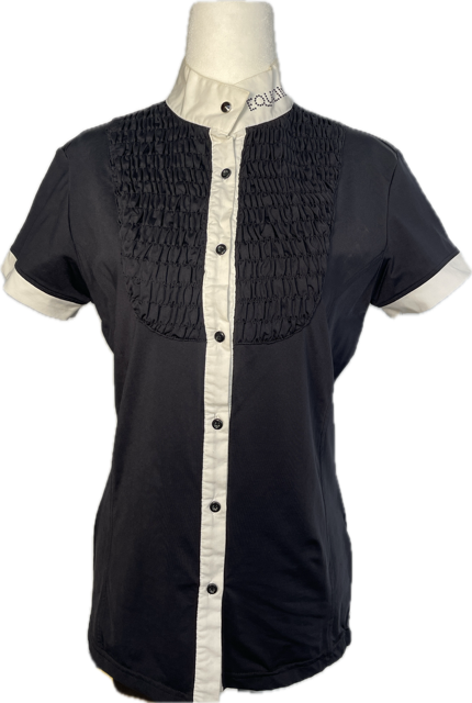 Equiline Women’s Competition Polo Shirt with Short Sleeves - Large