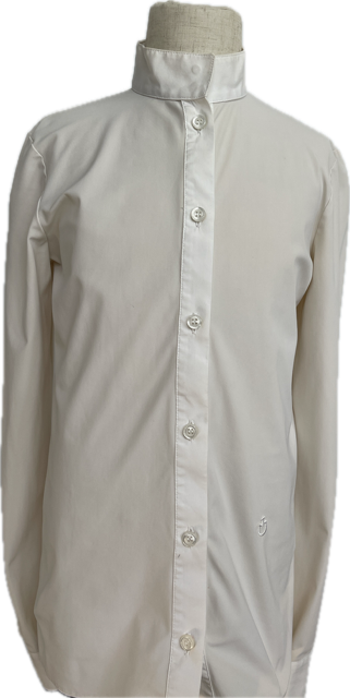 Cavalleria Toscana Long Sleeve Show Shirt - Girls 14