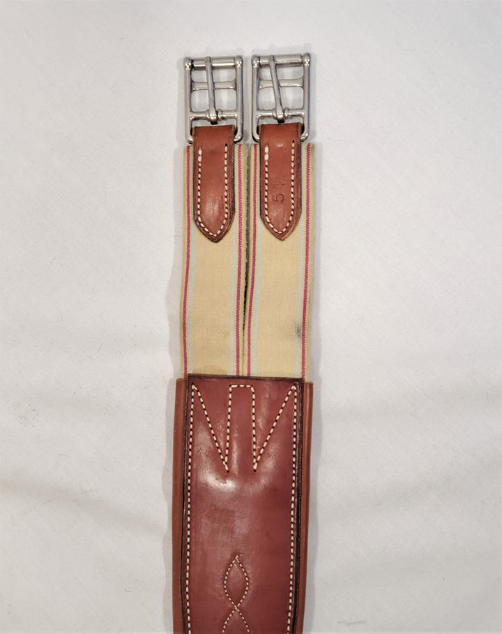 Fancy Stitched Split End Girth - 54"