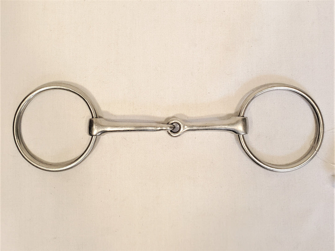 Thin Mouth Snaffle Loose Ring - 4.5"