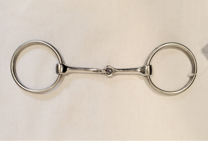 Thin Mouth Snaffle Loose Ring - 4.5"