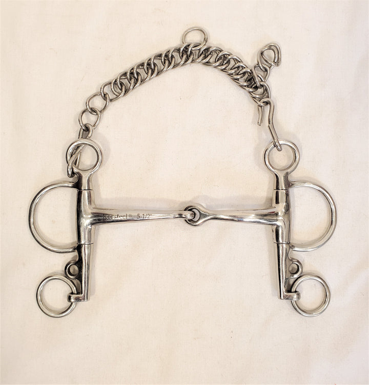 Korsteel Jointed Pelham Bit - 5.5"