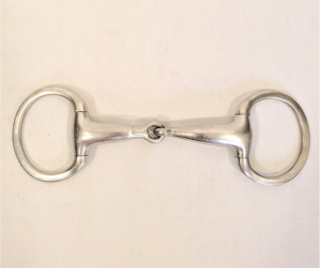 Lightweight Hollow Mouth Eggbutt Snaffle Bit - 5"