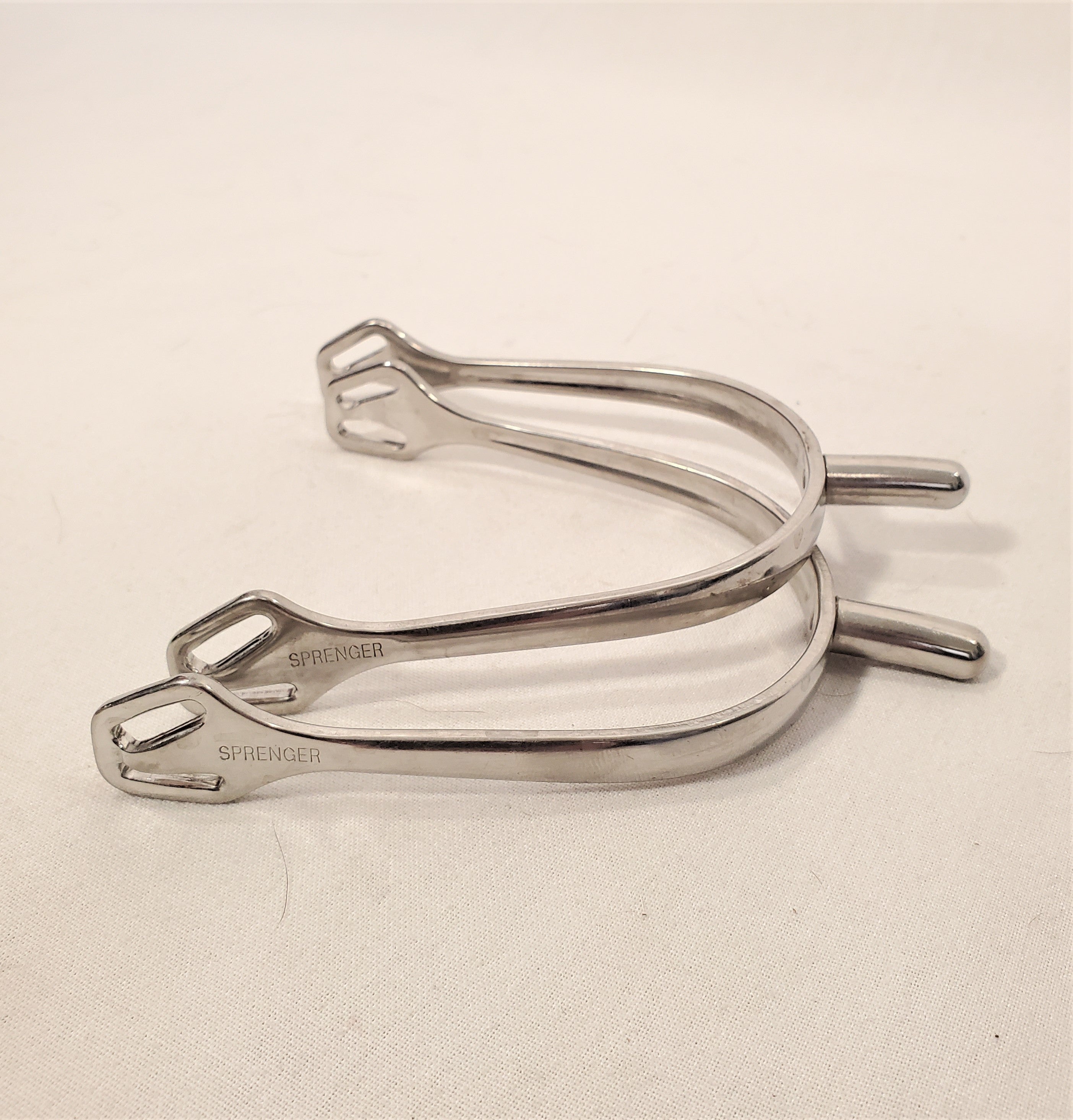 ULTRA fit spurs with Balkenhol fastening - Stainless steel, 35 mm ULTRA fit spurs with Balkenhol fastening - Stainless steel, 35 mm