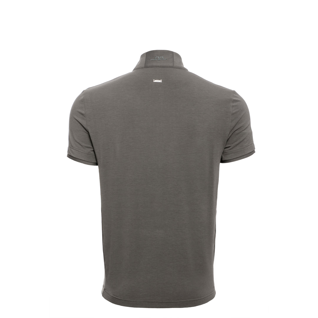 Alessandro Albanese CleanCool Half Zip Men Short Sleeve Top - New!