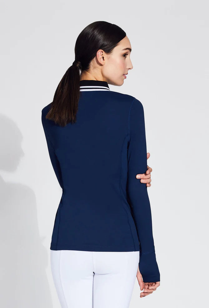 Noel Asmar Flora Zipper Long Sleeve Shirt - New!