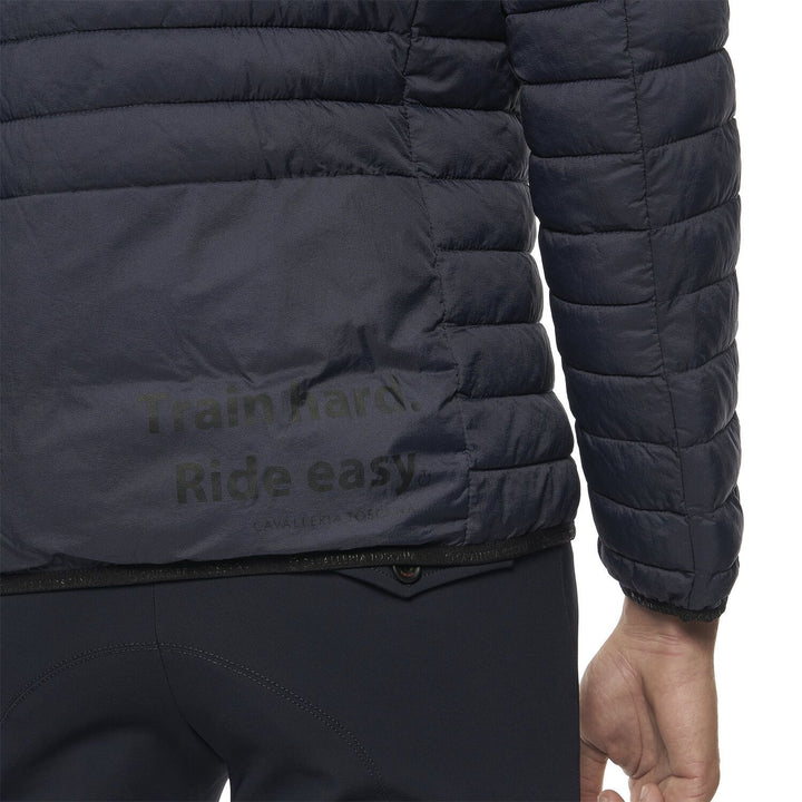 Cavalleria Toscana Men's Red Stripe Quilted Jacket - L - New!