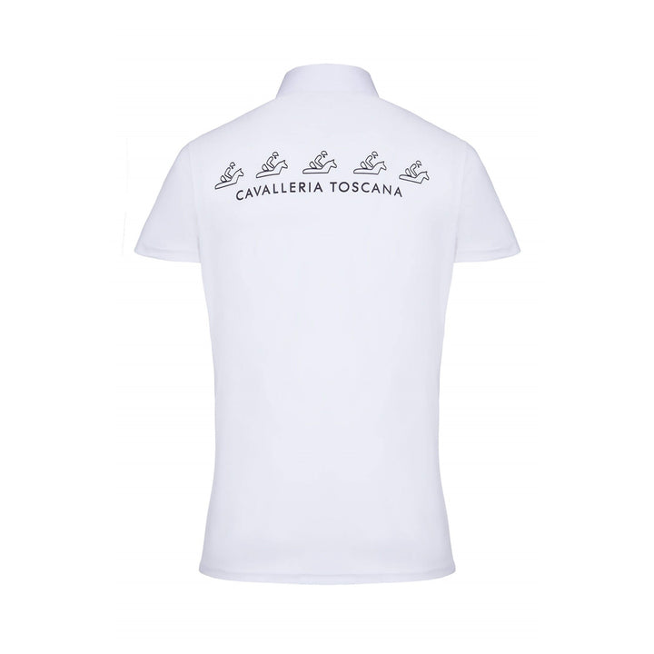 Cavalleria Toscana Girls Horse & Rider Jersey Competition Polo - New!