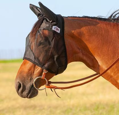 Cashel Crusader Horse Fly Mask with Ears - Warmblood
