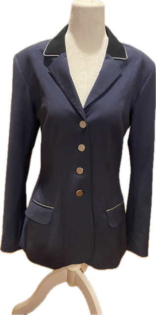 Winston Equestrian Heather Blue Show Jacket - Women's 40T (US 6/8)
