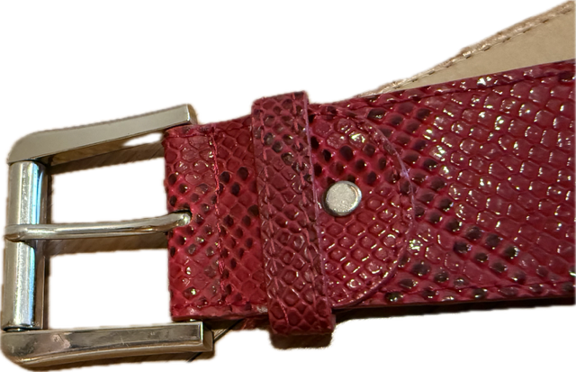 GhoDho Scarlett Snake Print Belt - Women's Medium