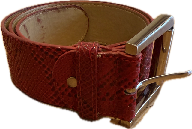 GhoDho Scarlett Snake Print Belt - Women's Medium