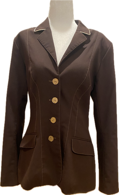 Winston Equestrian Brown Show Jacket – Women's 40T (US 6/8)