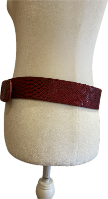 GhoDho Scarlett Snake Print Belt - Women's Medium