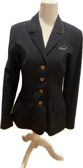 Winston Equestrian Navy Show Jacket - Women's 40T (6/8)