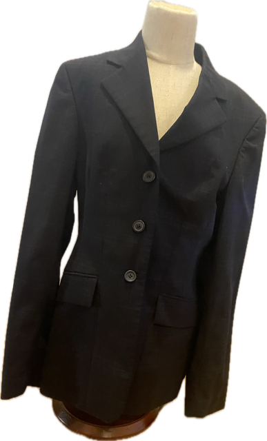 RJ Classics Sterling Show Coat Navy Plaid - Women's  0R