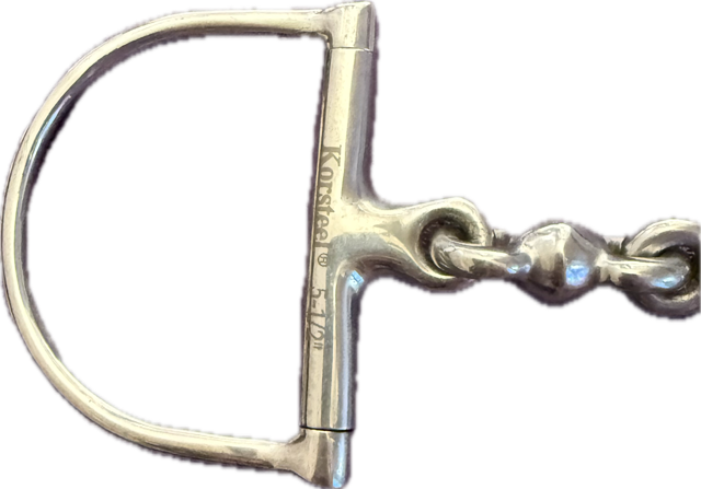 Korsteel Waterford Dee Ring Snaffle - 5.5"