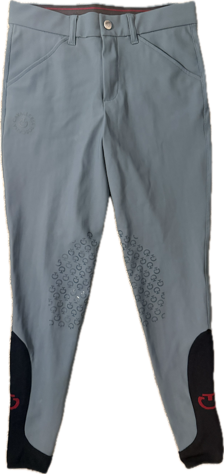 Cavalleria Toscana Knee Grip Breeches - Slate Blue - Child 14