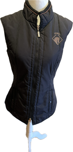 Arista Equestrian Black Puffer Vest - Women's Medium