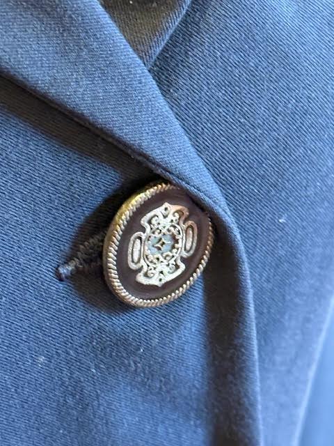 Custom Navy Allon Show Jacket - Women's "Small"