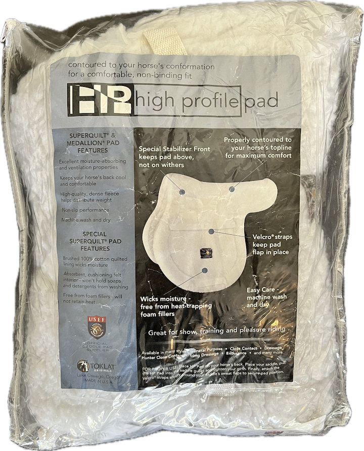 Toklat SuperQuilt High-Profile Saddle Pad - Size 17