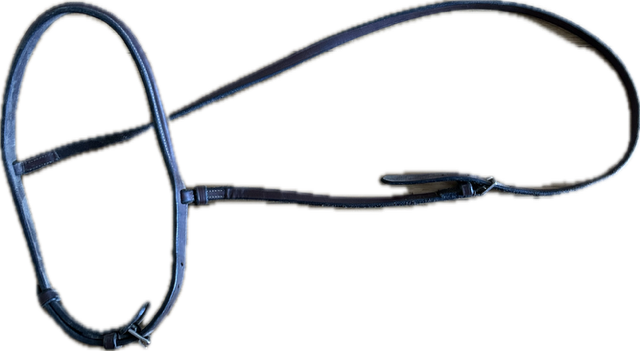 Brown English Leather Noseband