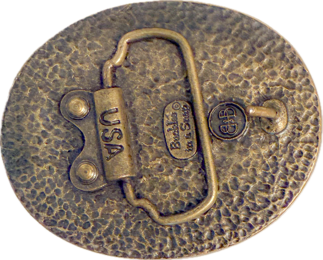 Vintage Style Horse Belt Buckle
