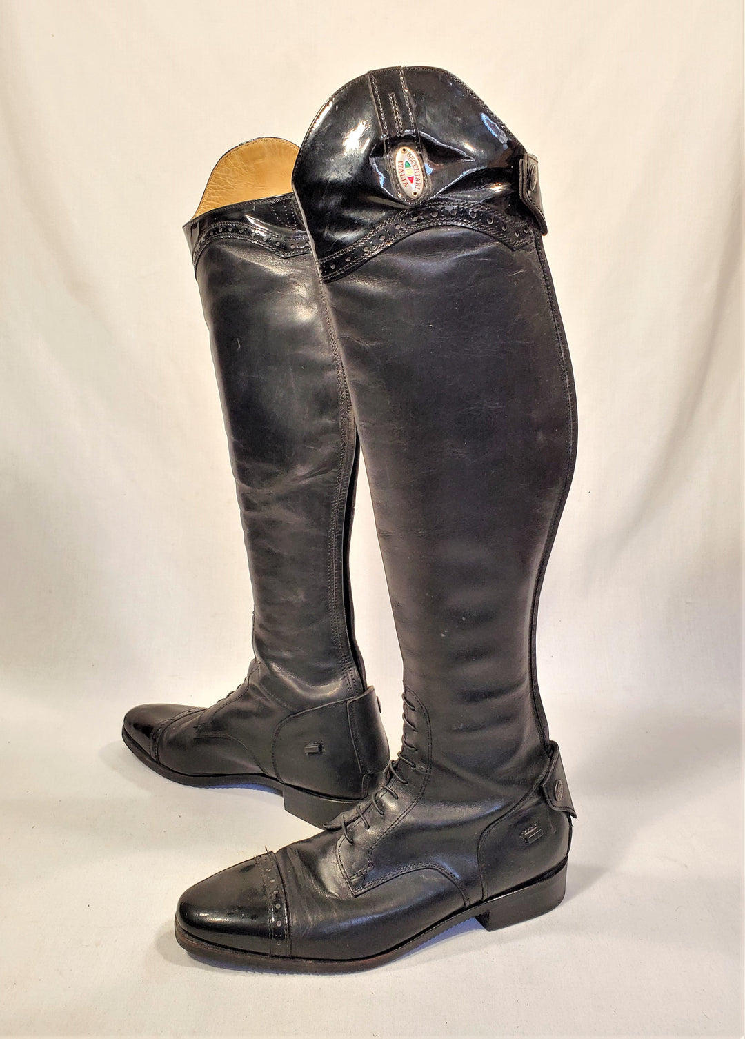 Secchiari Custom Dress Boots - Size 39.5 Slim Tall (Women's 8.5 Slim Tall)
