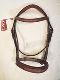 CWD Fancy Stitched Wide Noseband Hunter Bridle - Size 2 - New!