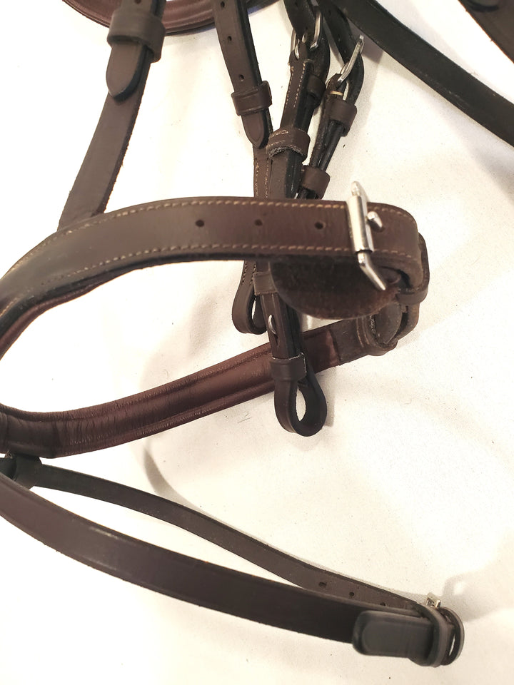 Dy'on Working Collection Flash Noseband Bridle - Cob