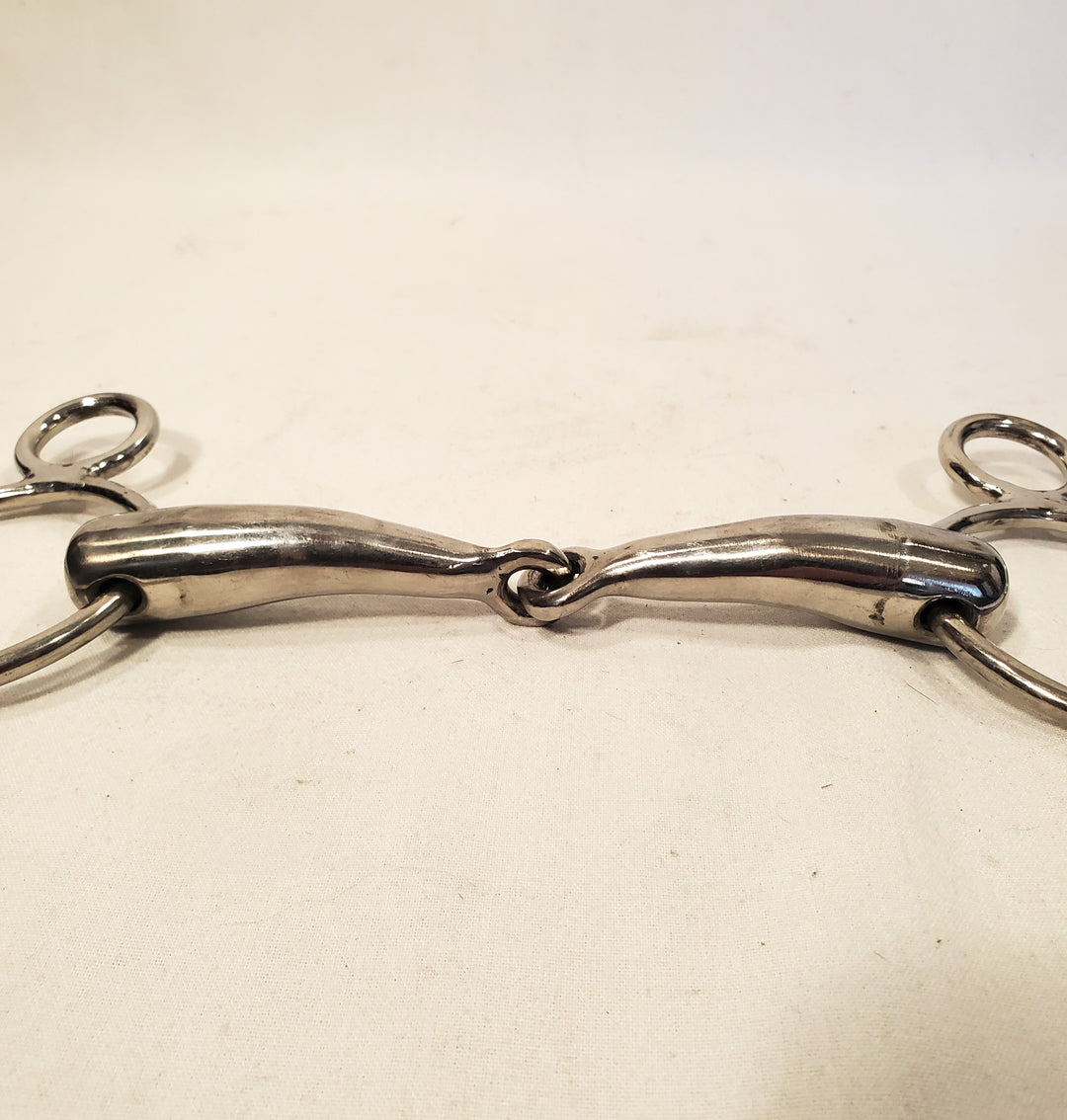 4-Ring Weighted 20 mm Elevator Snaffle - 5.75" - New!
