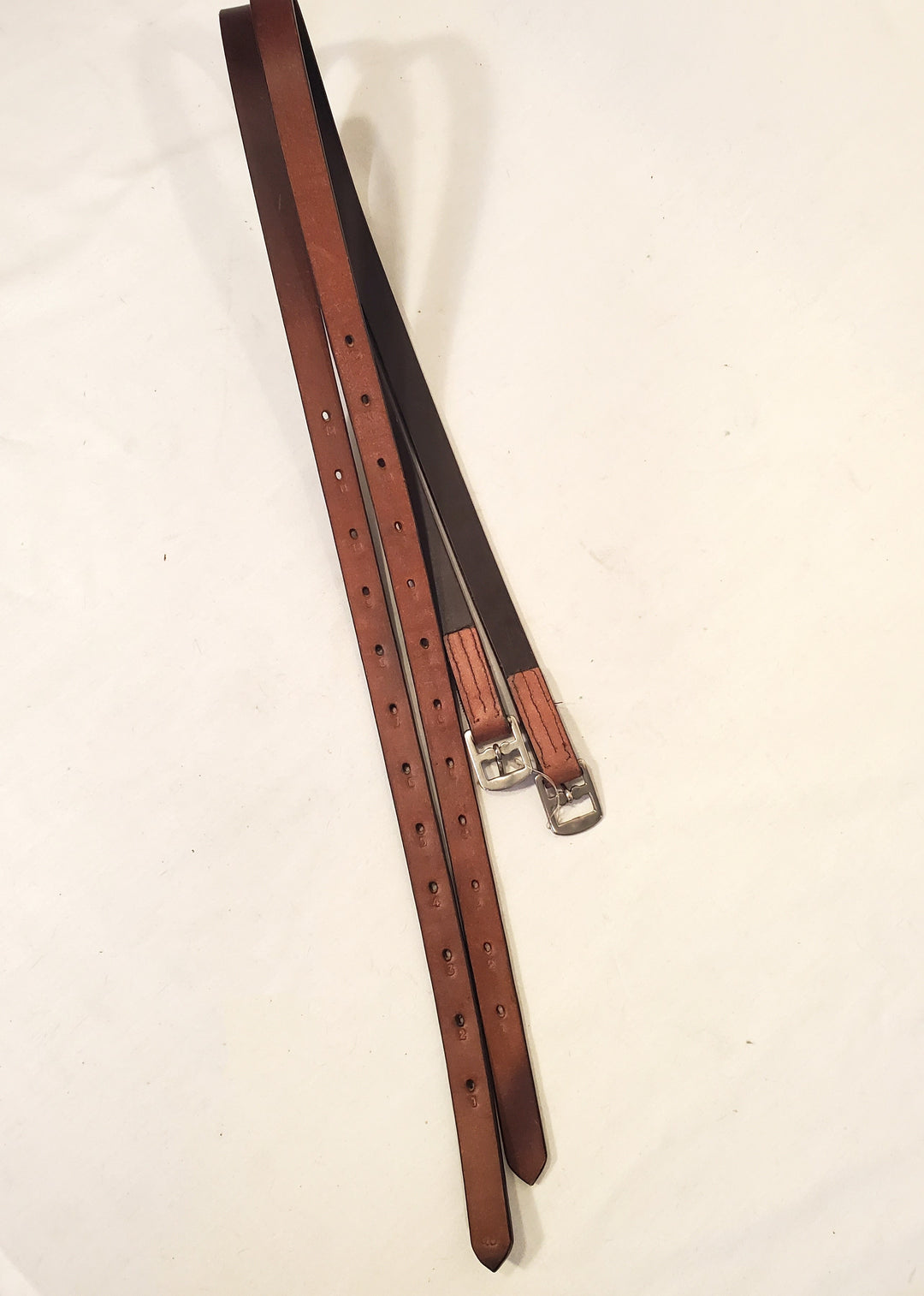 Unlined Stirrup Leathers - 48" - New!