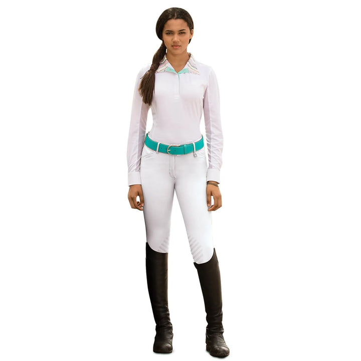 Romfh Sarafina Euro Grip Silicone Knee Patch Breeches - New!