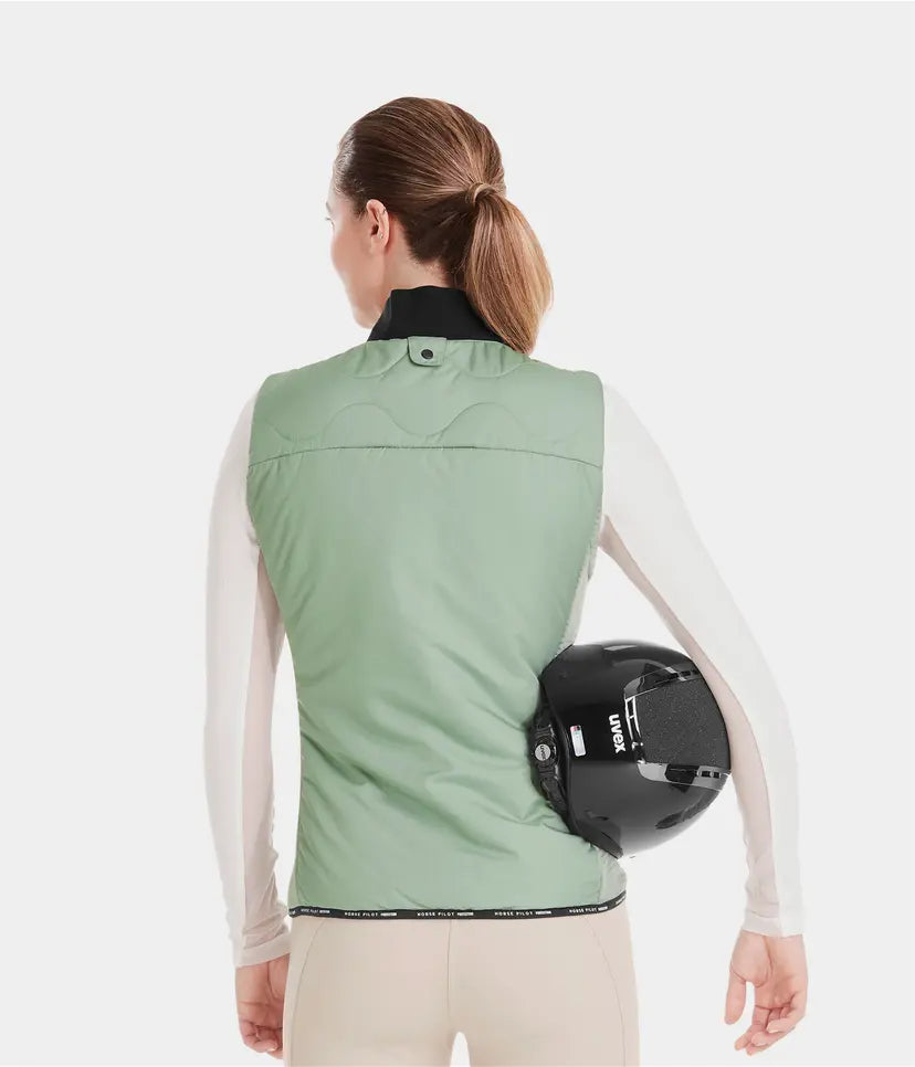 Horse Pilot Rider Vest - XL - New! Green Size XL - New - Luxury Equestrian Gear