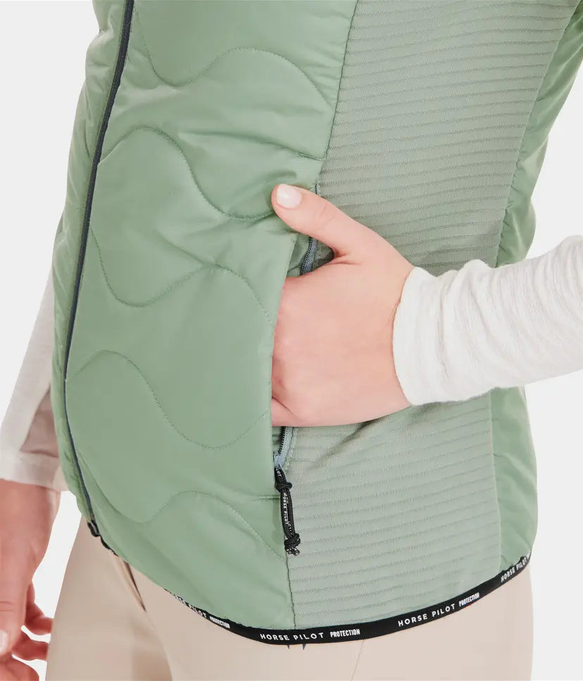 Horse Pilot Rider Vest - XL - New! Green Size XL - New - Luxury Equestrian Gear