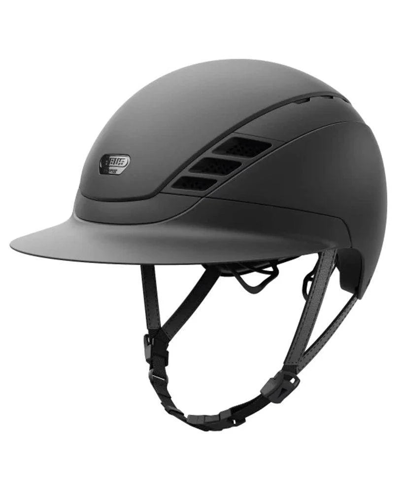 ABUS Pikeur AirLuxe Hunter Long Visor Helmet Black / L (58-61)