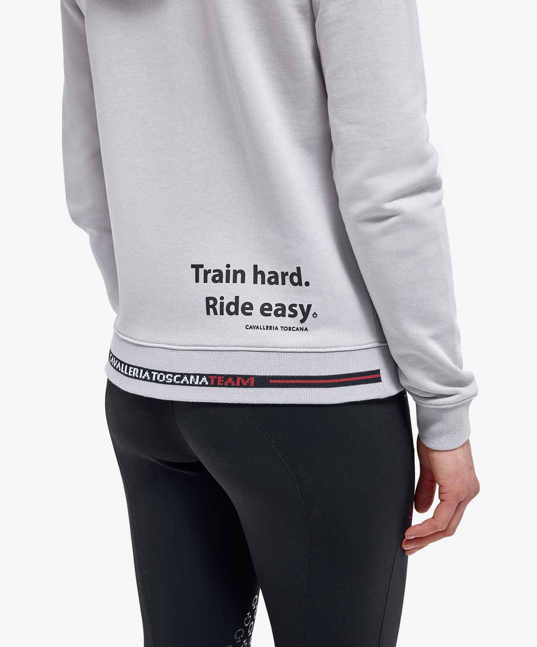 Cavalleria Toscana Train Hard Ride Easy Zip Sweatshirt - L - New!