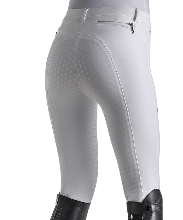 EGO7 Ladies’ Dressage CA Full-Seat Breech - White - New!