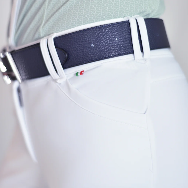 For Horses Ennie Full Seat Breeches – White - IT 42 (US 26/27)