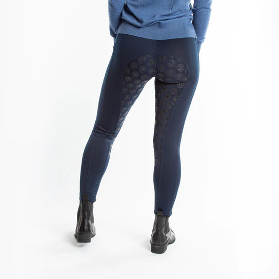 Hannah Childs Danielle Full Seat Mid-Rise Riding Tights - L - New!