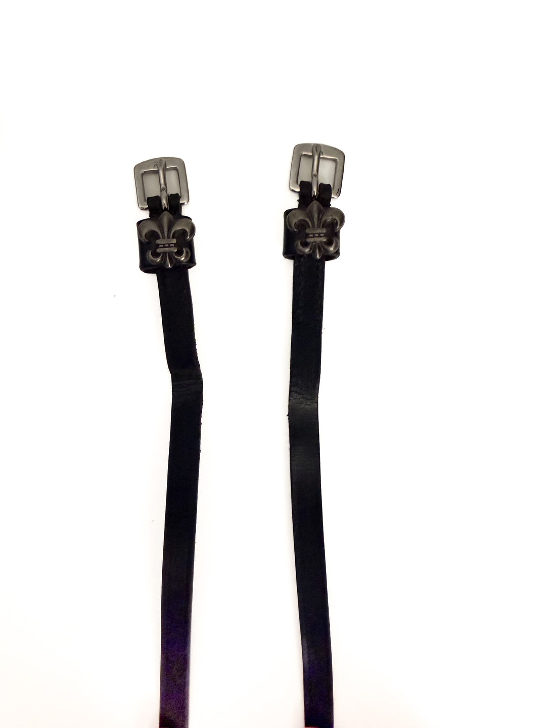 English leather spur straps - 18"