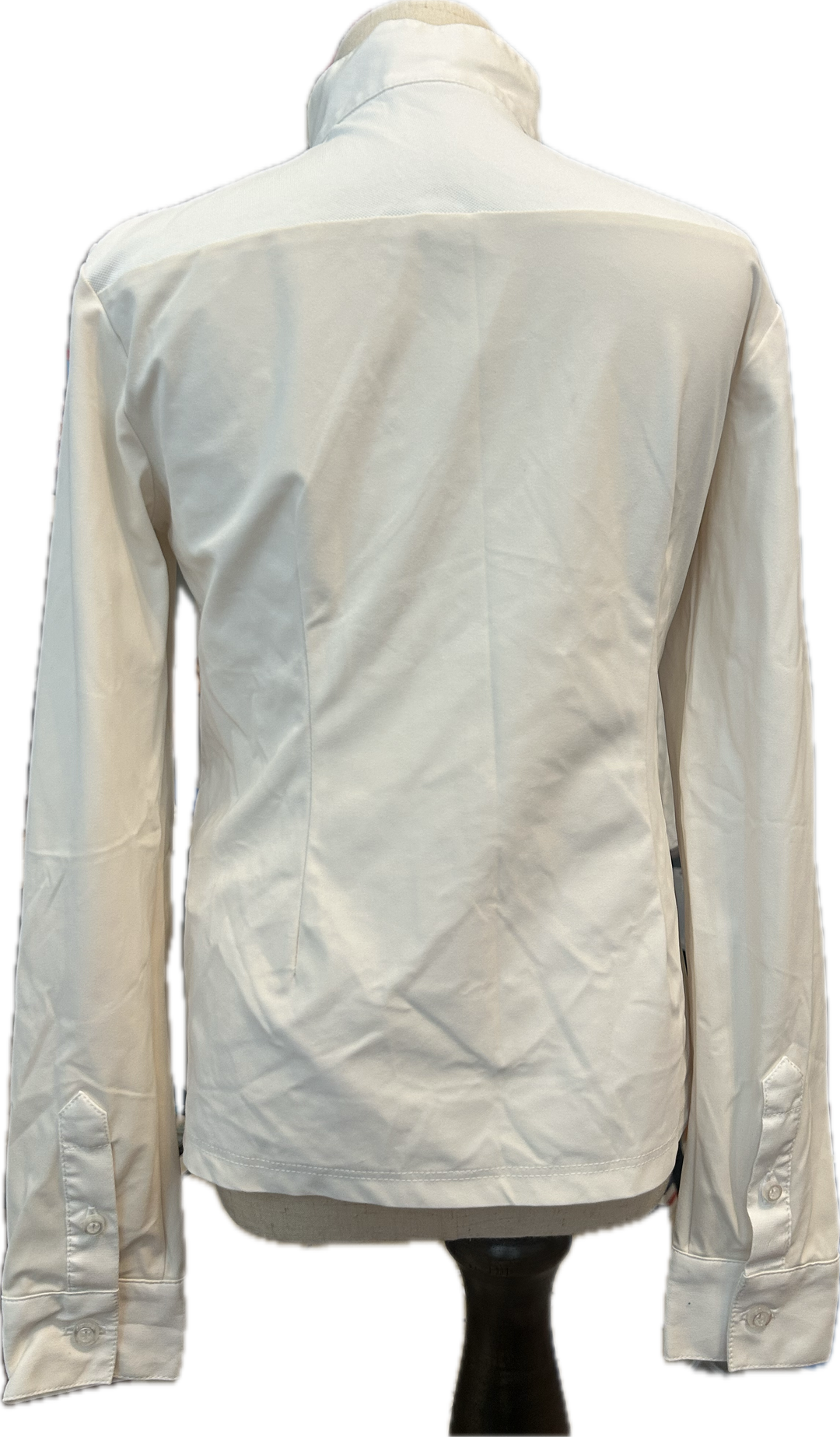 Cavalleria Toscana Long Sleeve Show Shirt- Girl's 10