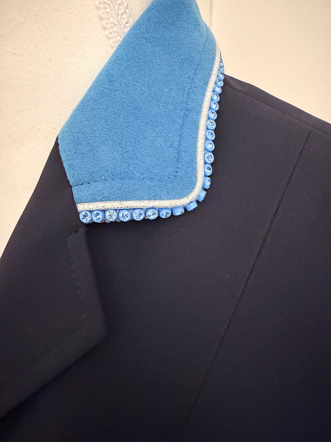 Equiline X-Cool 'Gait' Custom Show Coat Women's IT 38 (US 2-4) Navy/Blue - New!