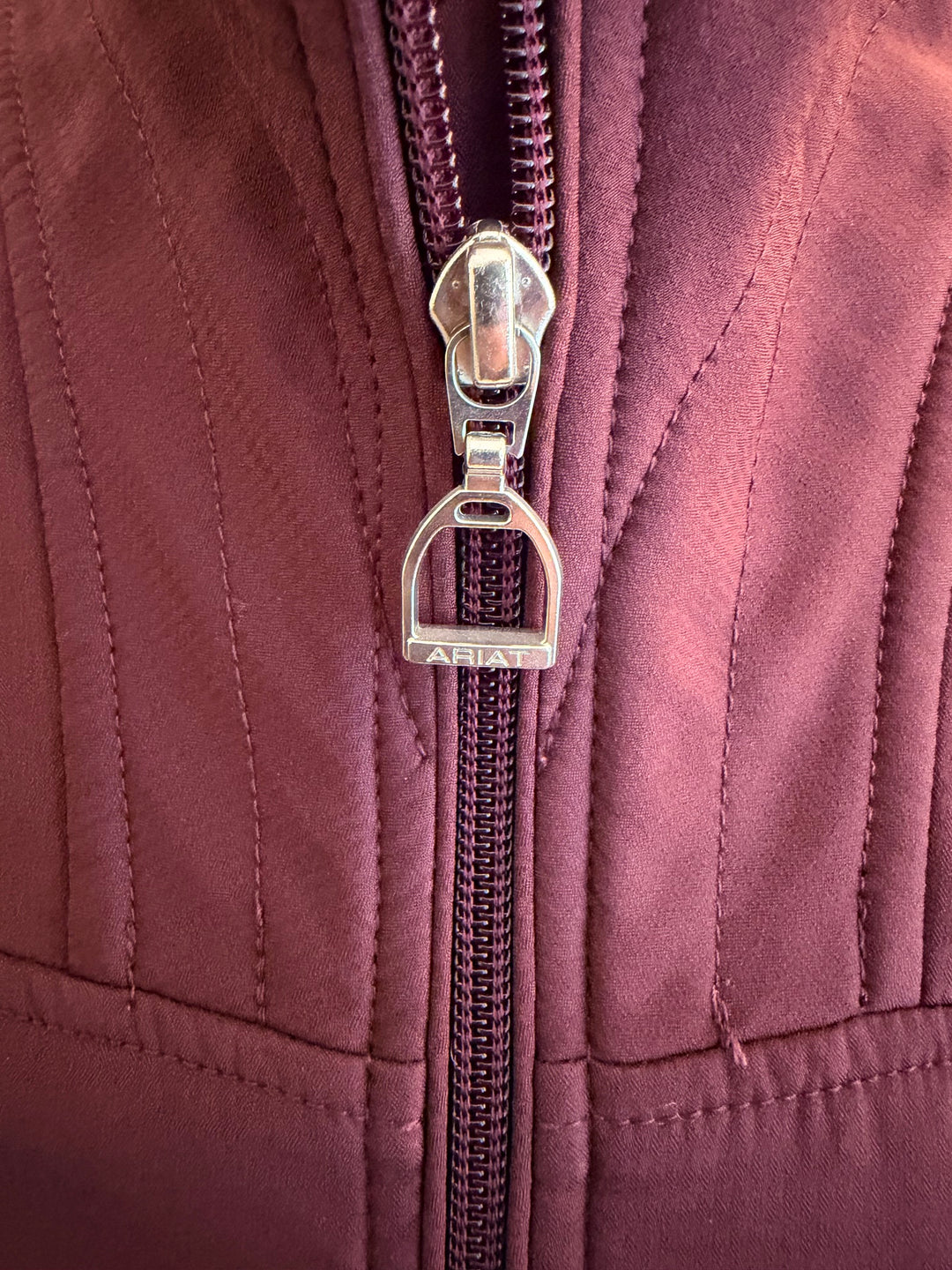 Ariat Soft Shell Jacket - Burgundy - Women's XS