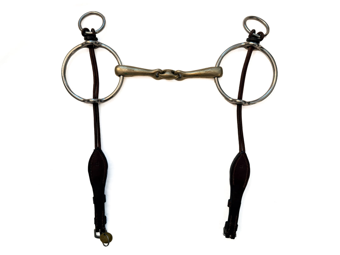 Herm Sprenger KK Ultra Loose Ring Gag Bit - Double Jointed - 5.5"